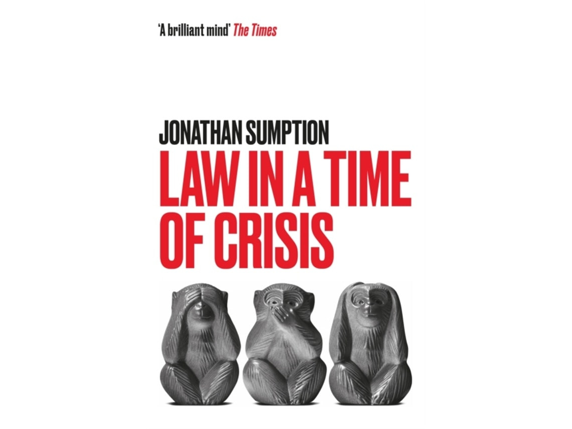 Law in a Time of Crisis de Jonathan Sumption (Inglés)