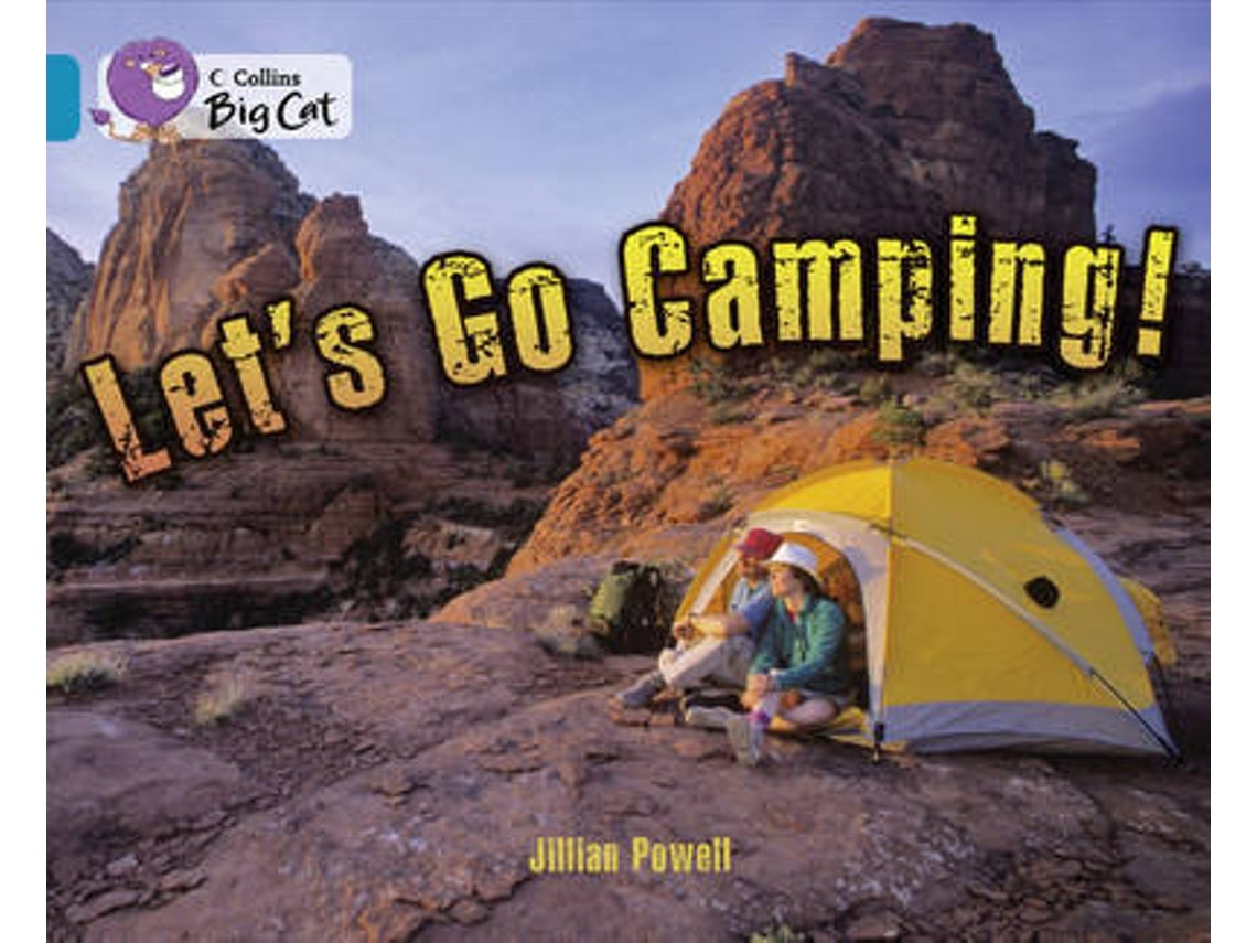 Let’s Go Camping de Jillian Powell (Inglés)