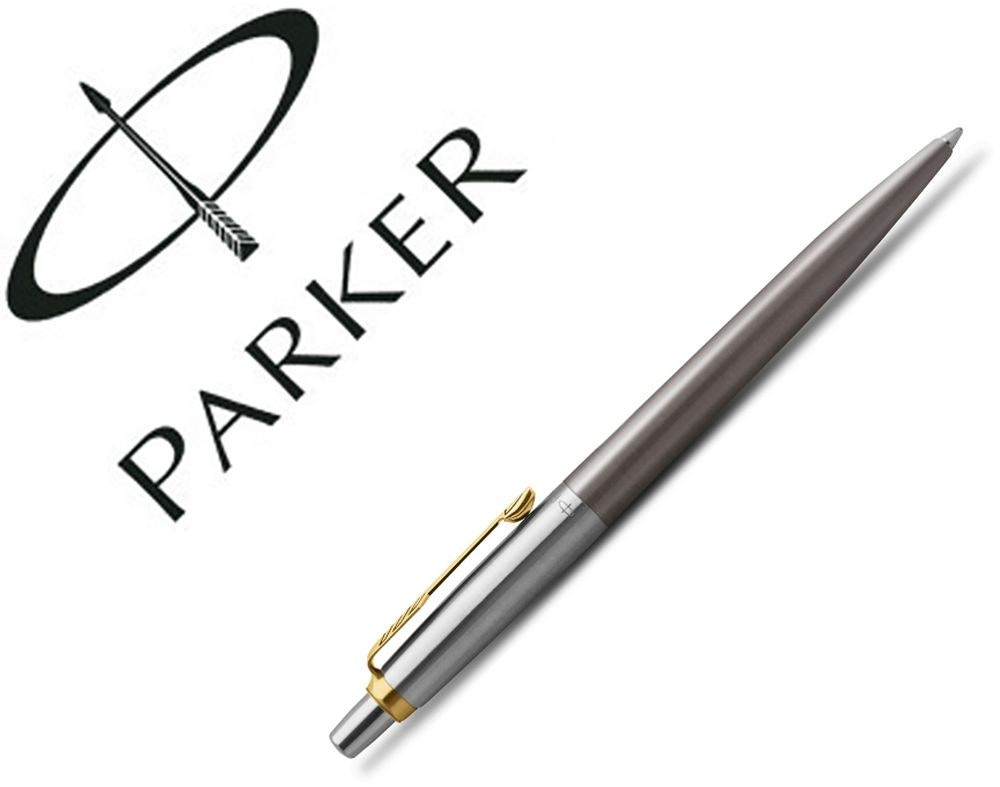 Bolígrafo Parker Jotter Core gris acabado GT