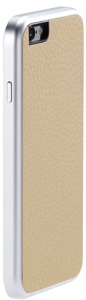 Funda AluFrame Leather para iPhone 6/6s dorado