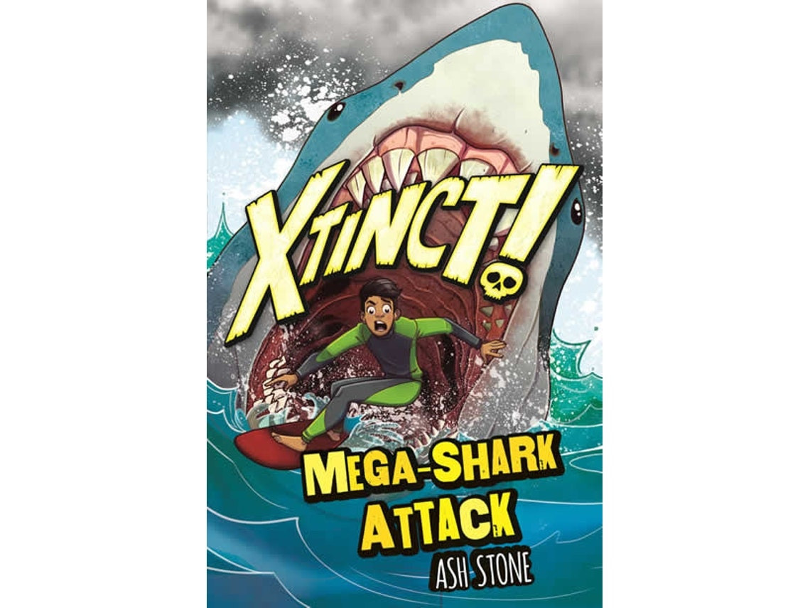 Xtinct! Mega-Shark Attack by Stone (English)