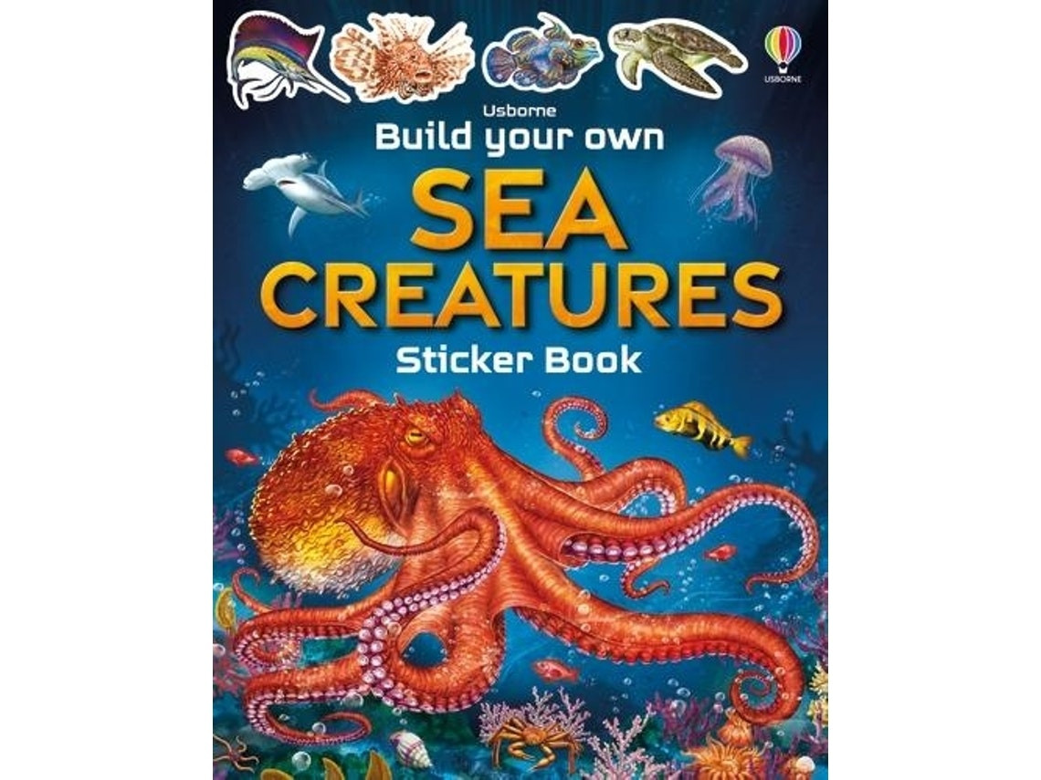 Build Your Own Sea Creatures de Simon Tudhope (Inglés)