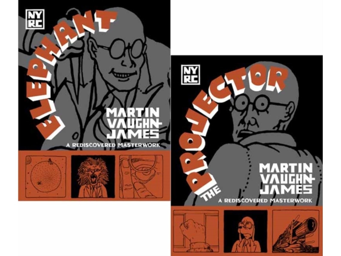 The Projector and Elephant by Martin Vaughn-James and Jeet Heer (English)