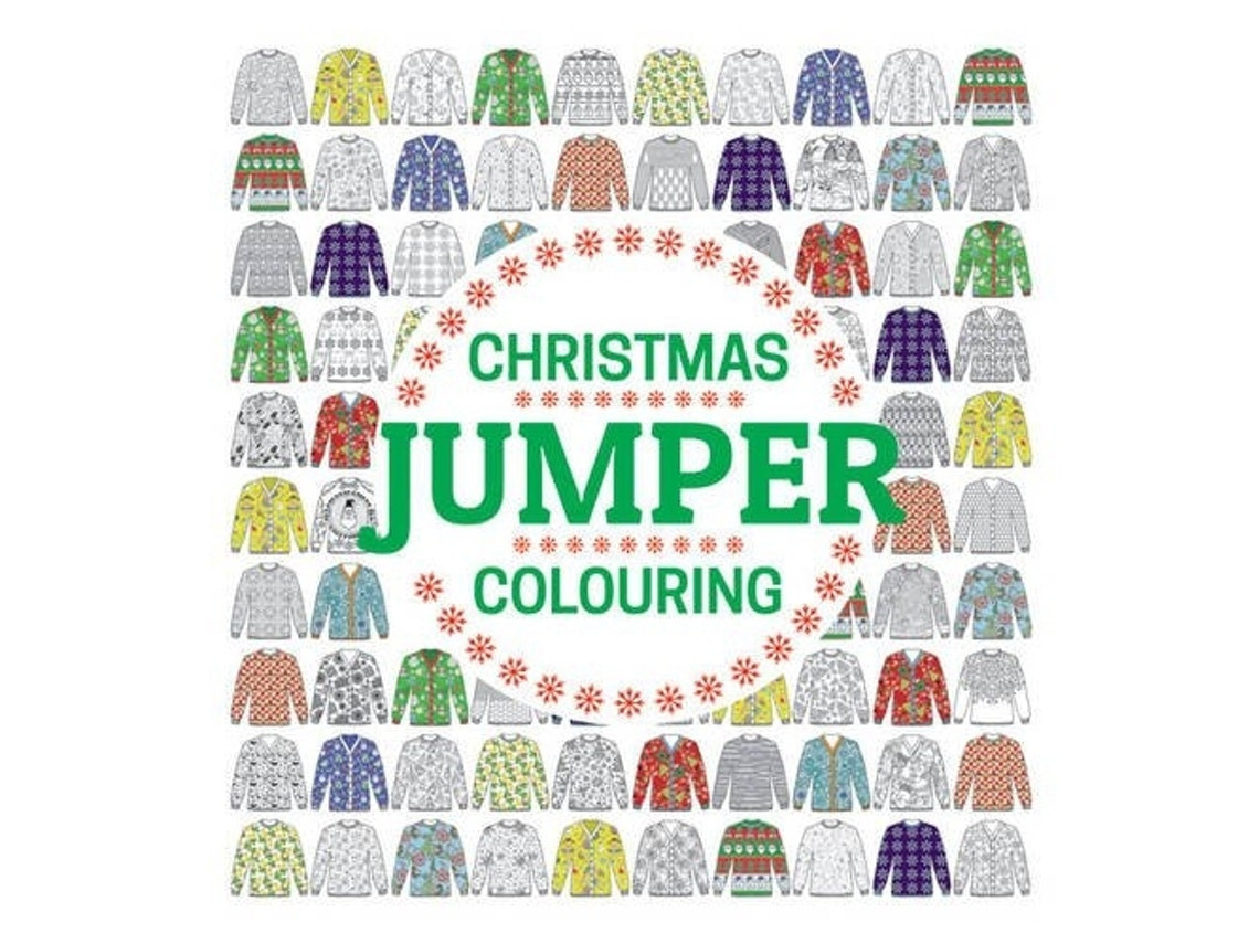 Christmas Jumper Colouring de Gmc (Inglés)