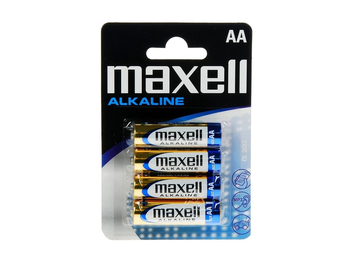 AA alkaline batteries 1.5V pack of 4