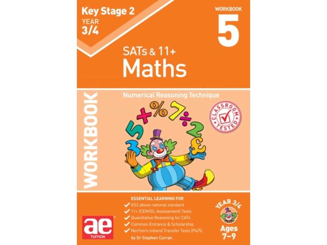 KS2 Maths Year 3/4 Workbook 5 de Stephen C. Curran y Katrina MacKay (Inglés)