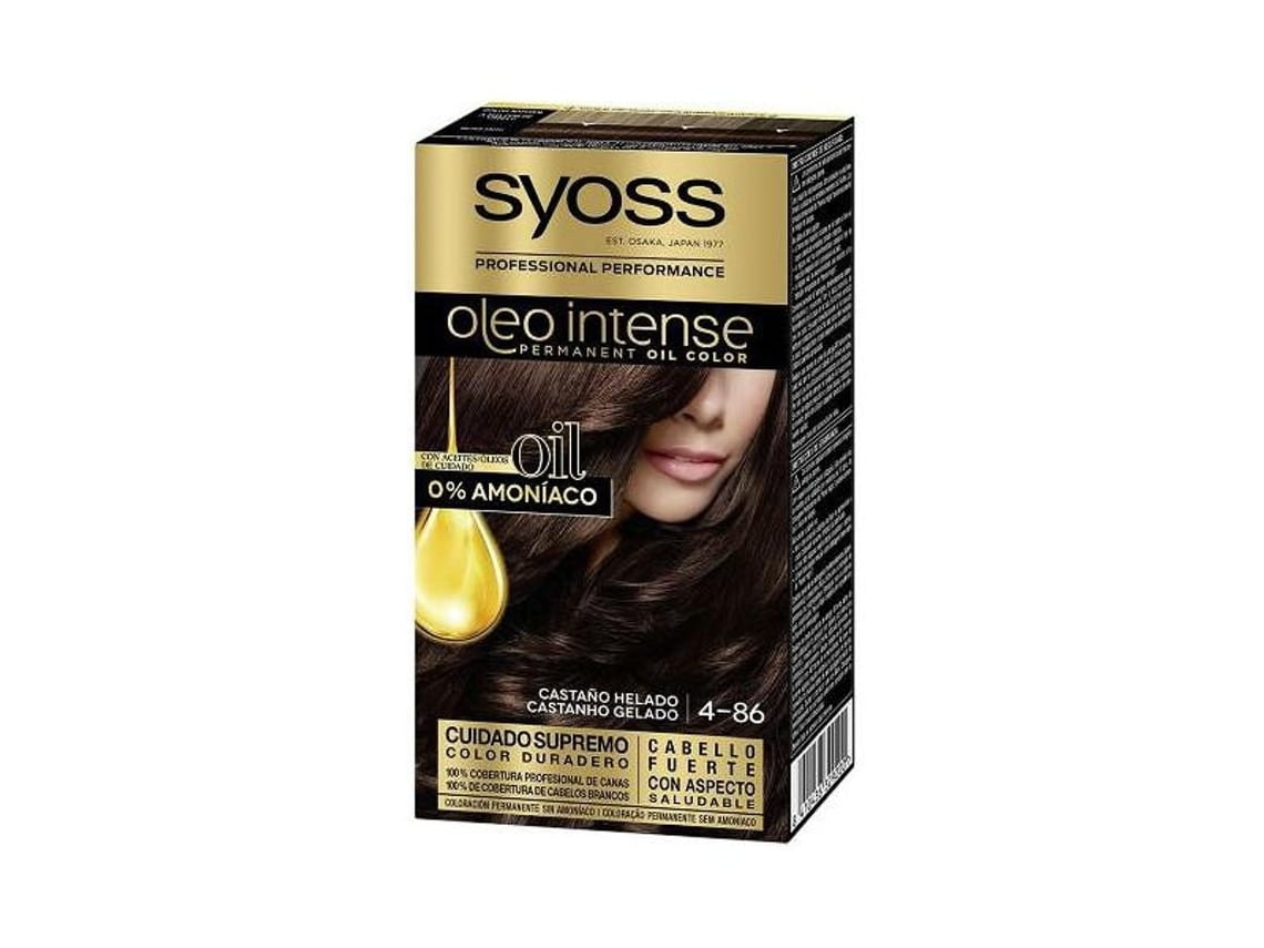 Tinte permanente castaño 4.86 (Iced Brown)