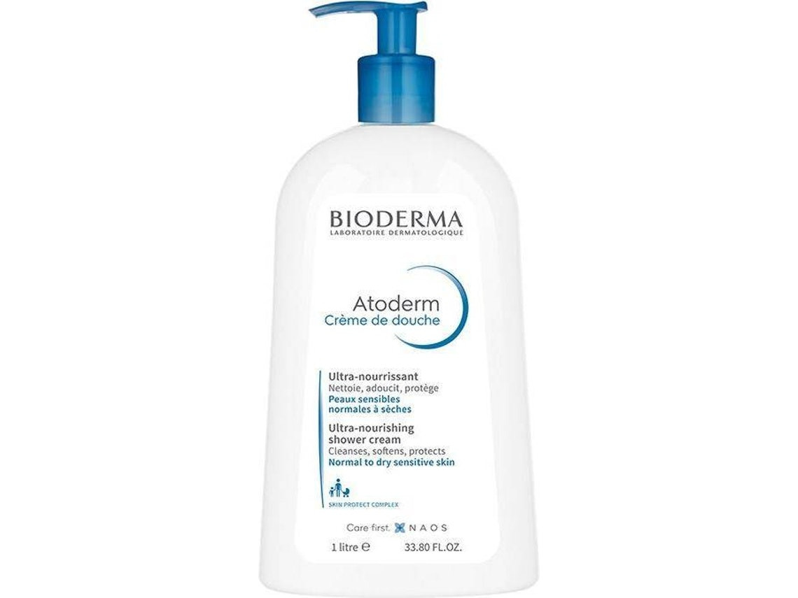 Bioderma 3701129802007 Gel de Banho Unisexo Corpo e Cara 1000 Ml