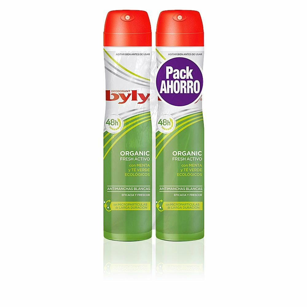 Desodorante en spray Organic Extra Fresh (pack 2)