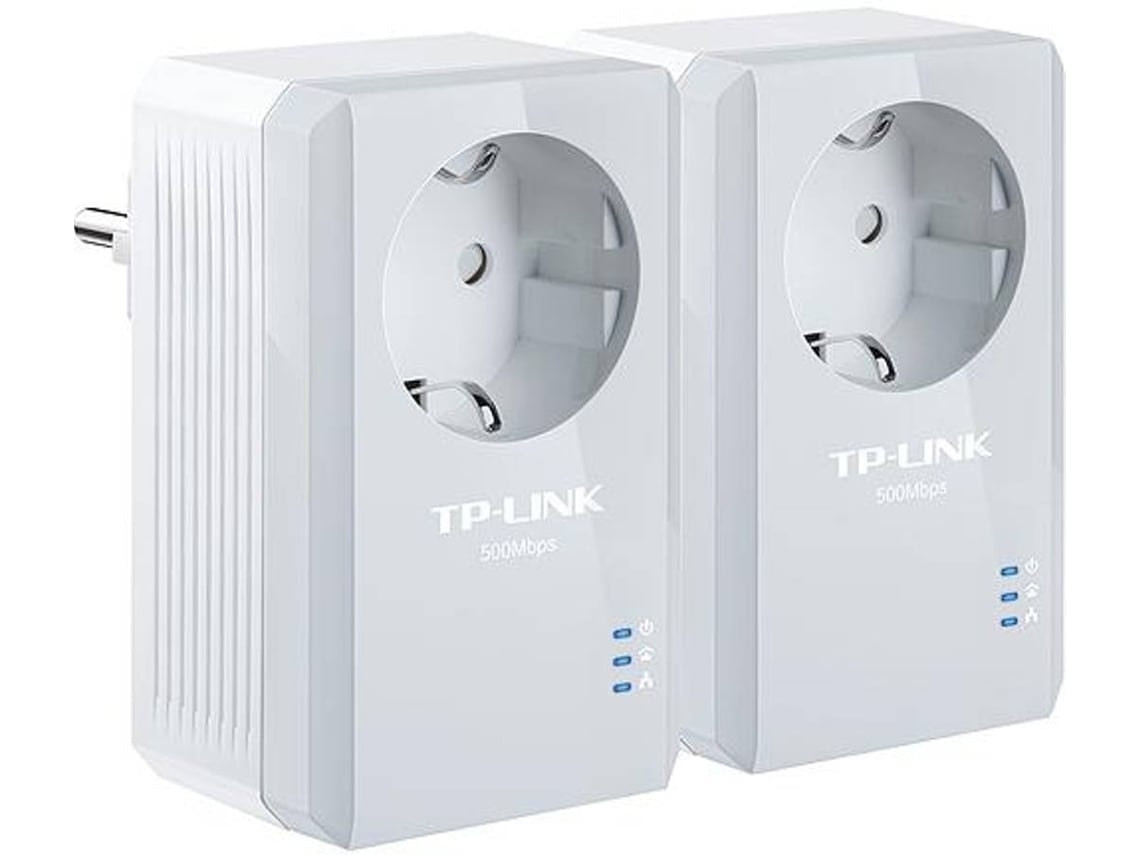 Powerline TL-PA4010PKit (AV600) con toma pass-through 2 unidades
