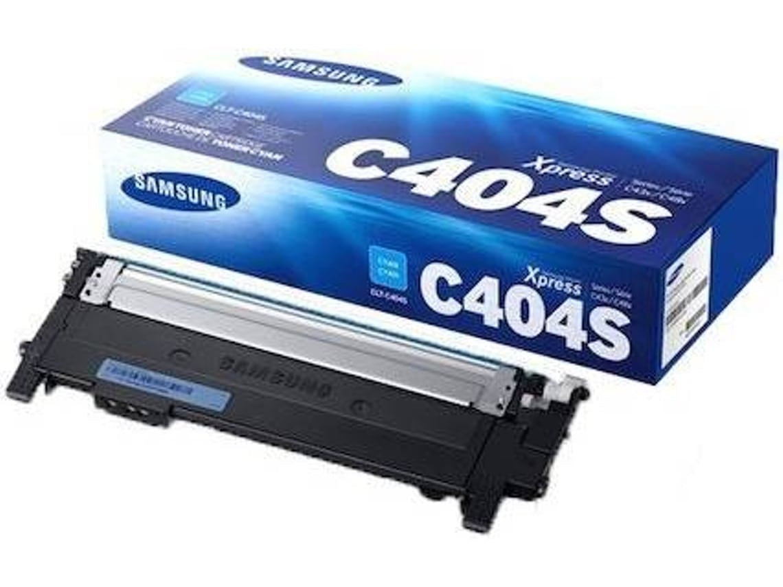 Tóner SAMSUNG CLT-C404S cian 1000 páginas