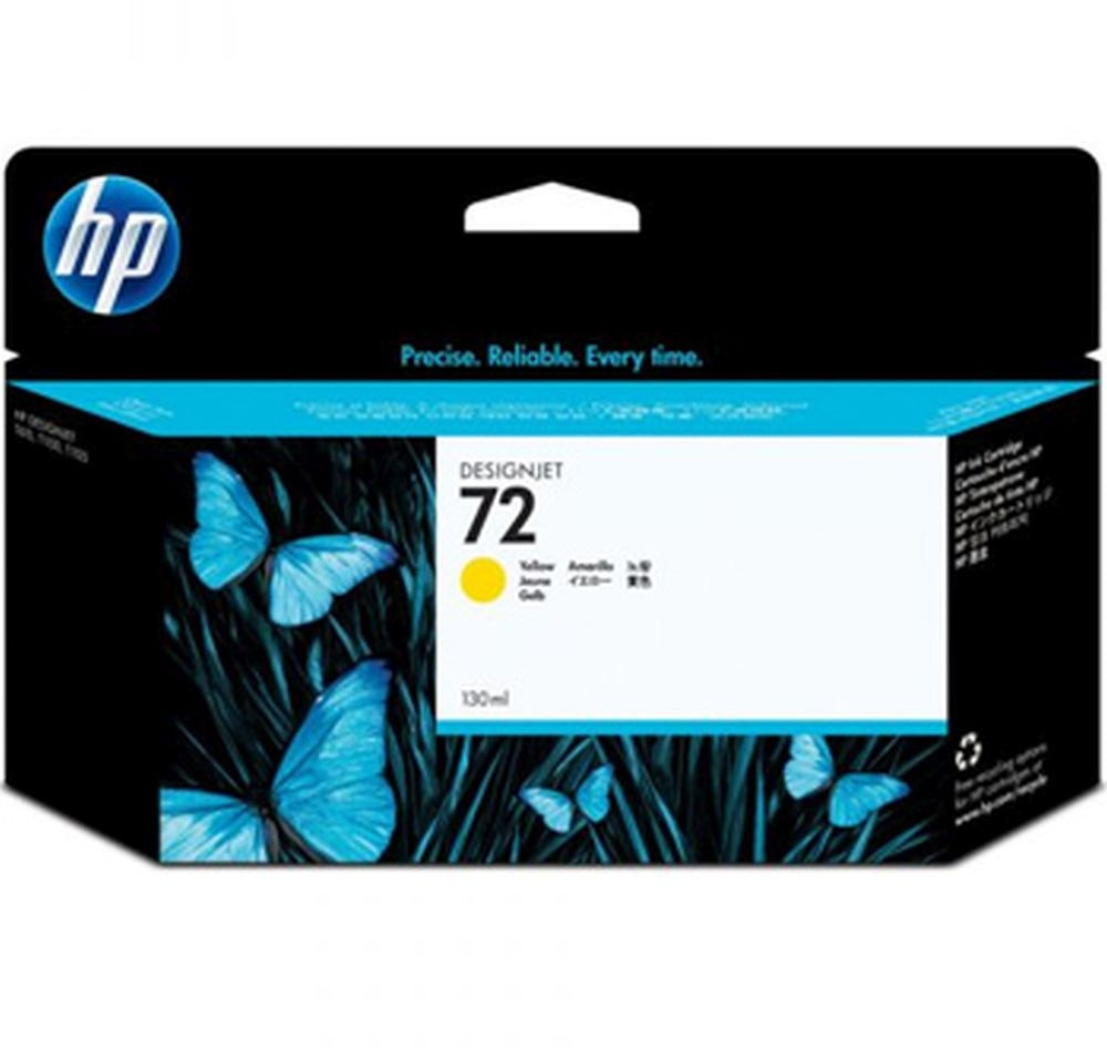 HP 72 Yellow Ink Cartridge 130 ml C9373A