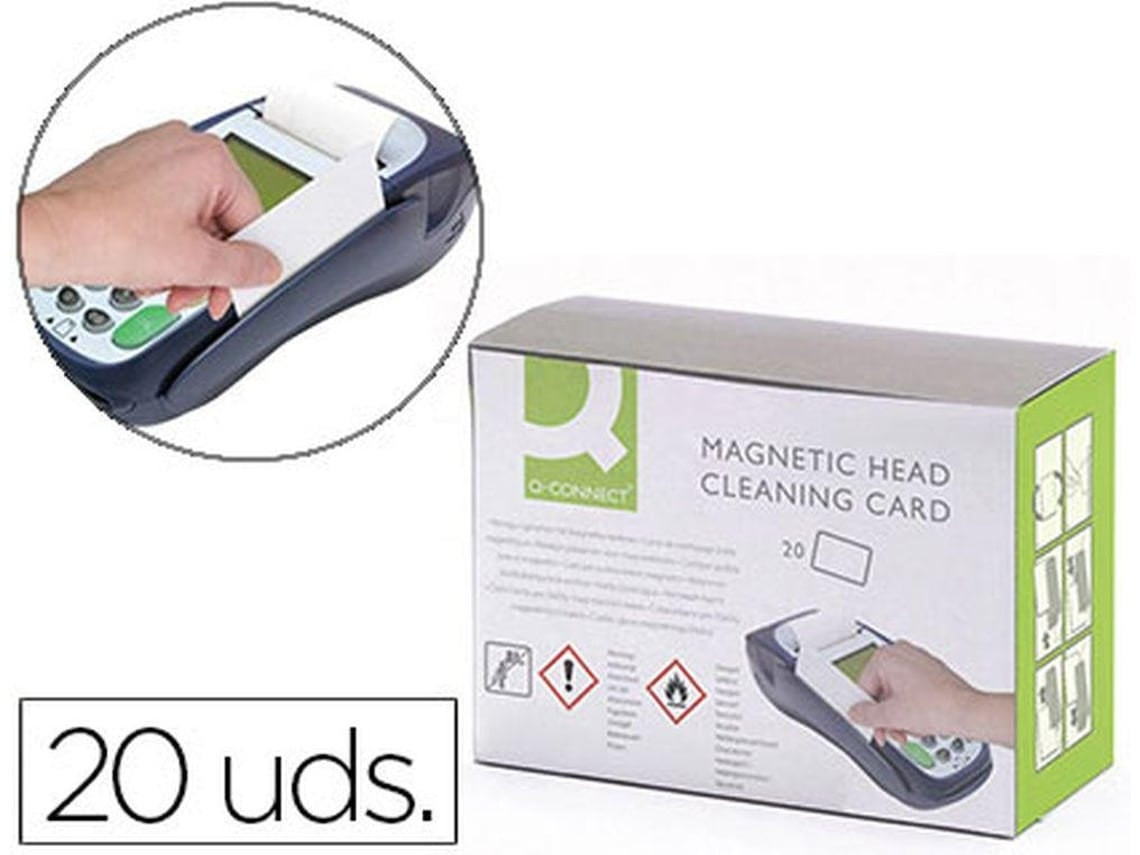 Magnetic stripe cleaning card, box of 20