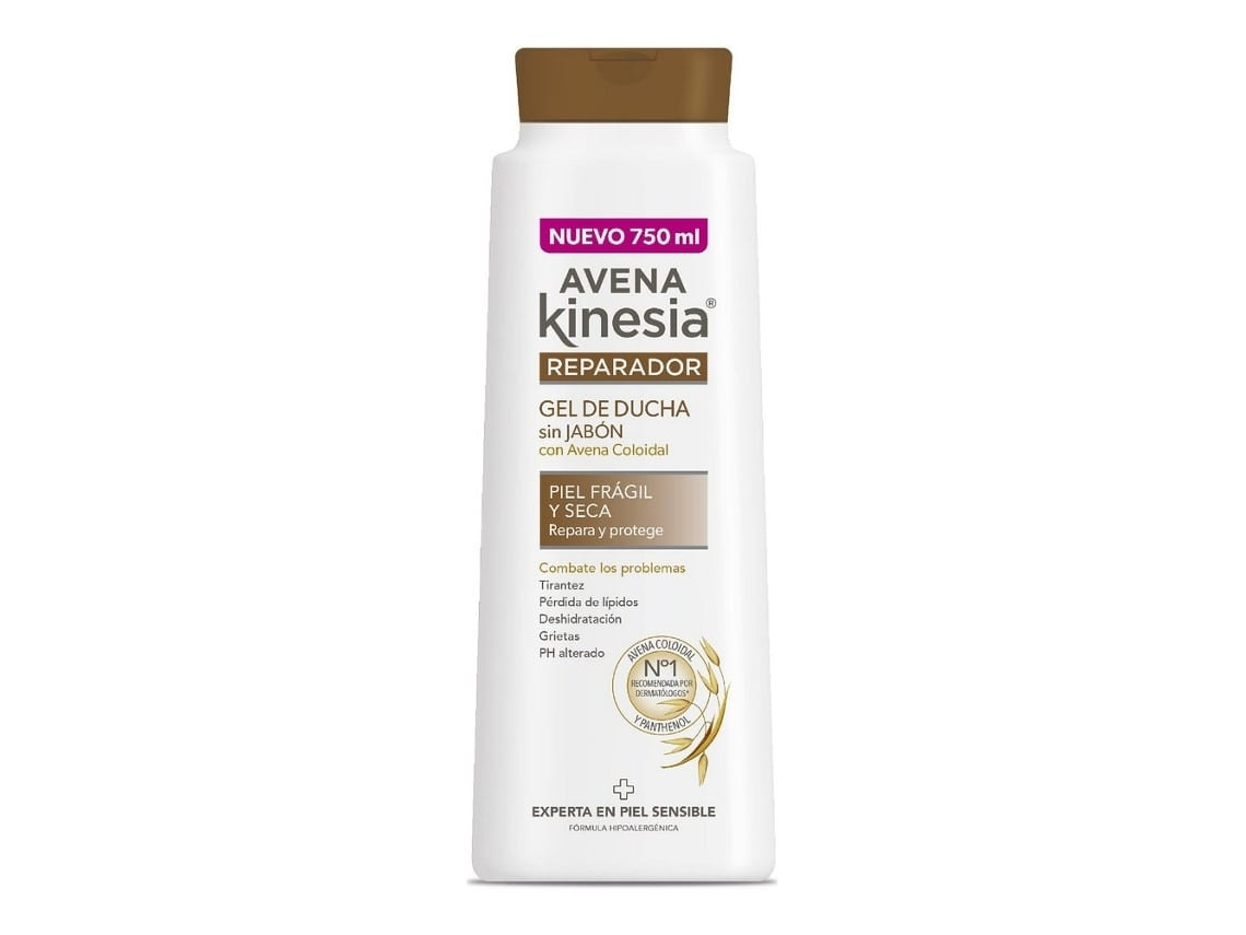 Gel De Duche Sem Sabão Avena Kinesia Tratamento Intensivo Re