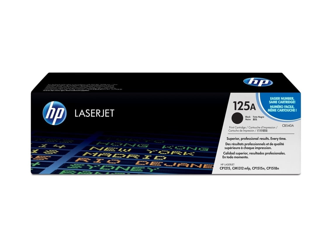 HP 125A Black Toner CB540A