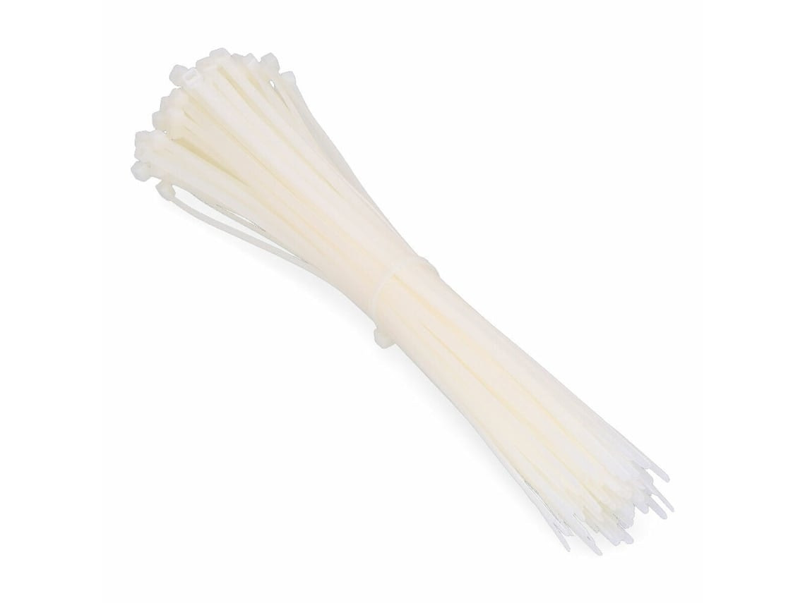Nylon cable ties natural 550 x 8 mm 100 pack