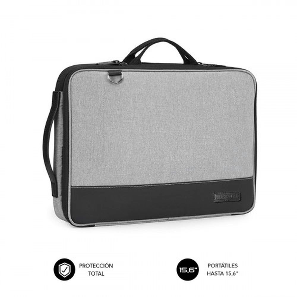 Funda tipo manga universal para portátil 15,6" gris