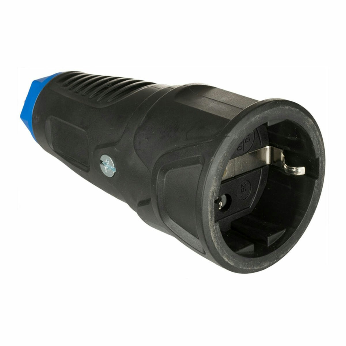 Base de enchufe 250 V 16 A 4,8 mm Negro SOLERA