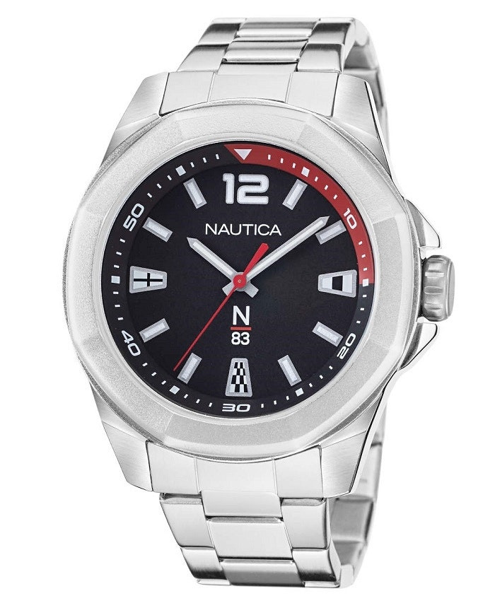 Tortuga Bay stainless steel analogue watch
