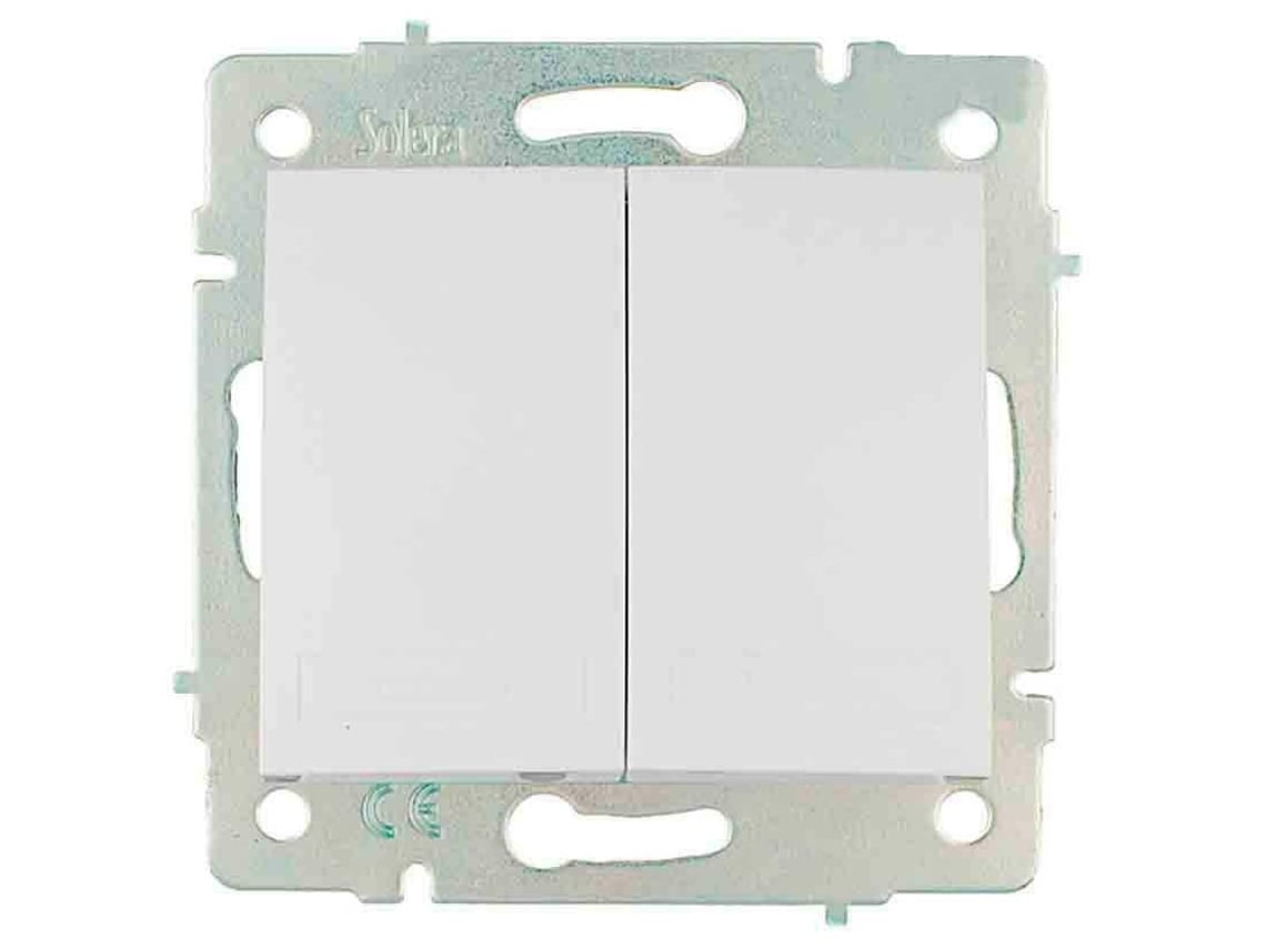Double selector switch 10AX 250V frame sold separately