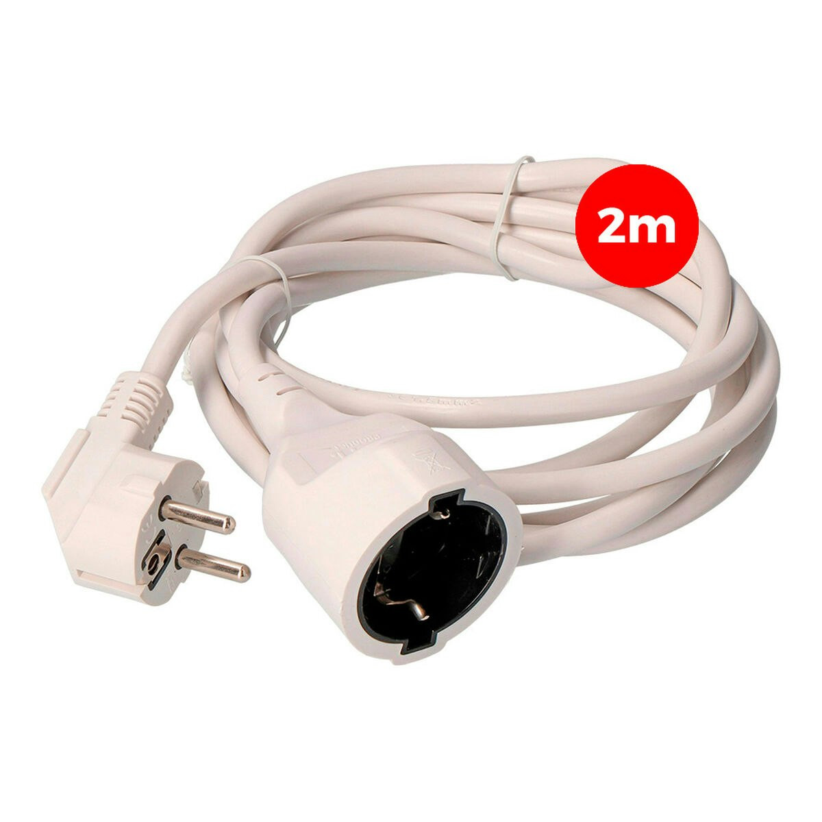 Extensión de cable 3 x 1,5 mm 2 m