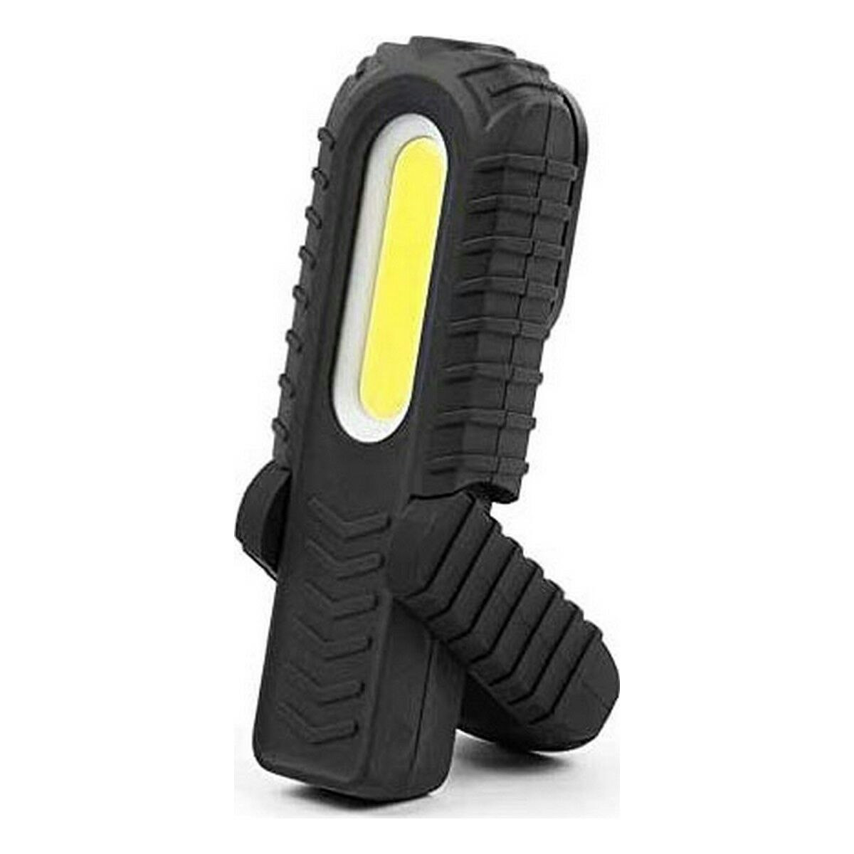 Linterna COB recargable con gancho y base magnética