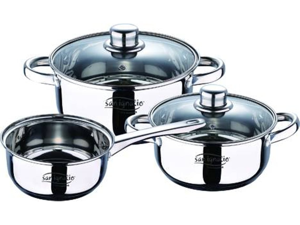 Cassel stainless steel cookware set 5 pieces
