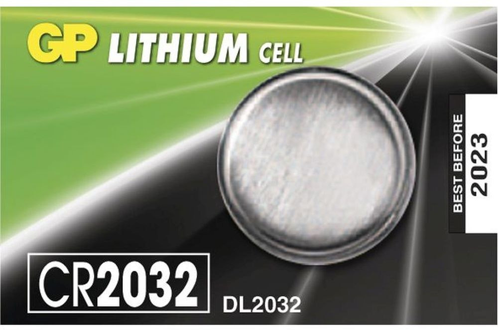 CR2032 lithium button battery