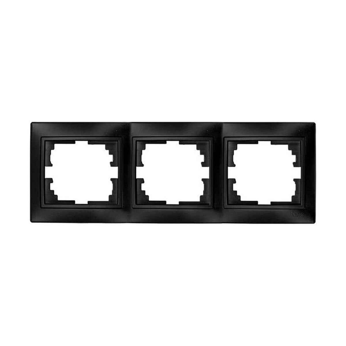 Panel horizontal para marco de interruptor modelo 3 225x81x10 mm