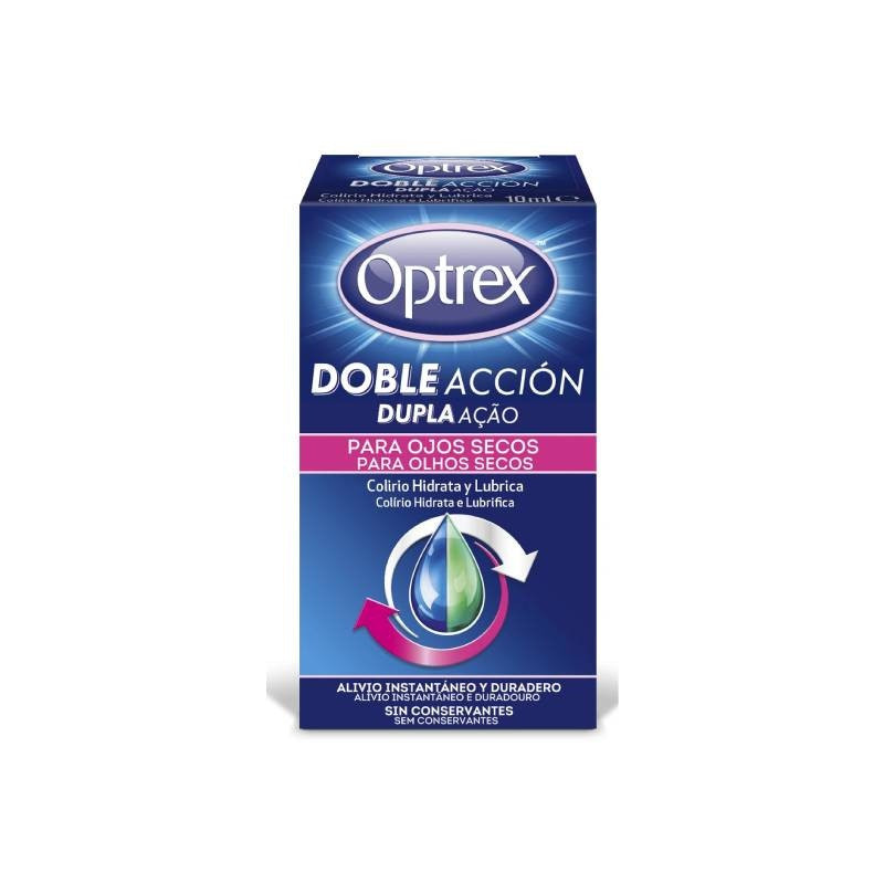 Optrex Dual Action eye drops for dry eyes