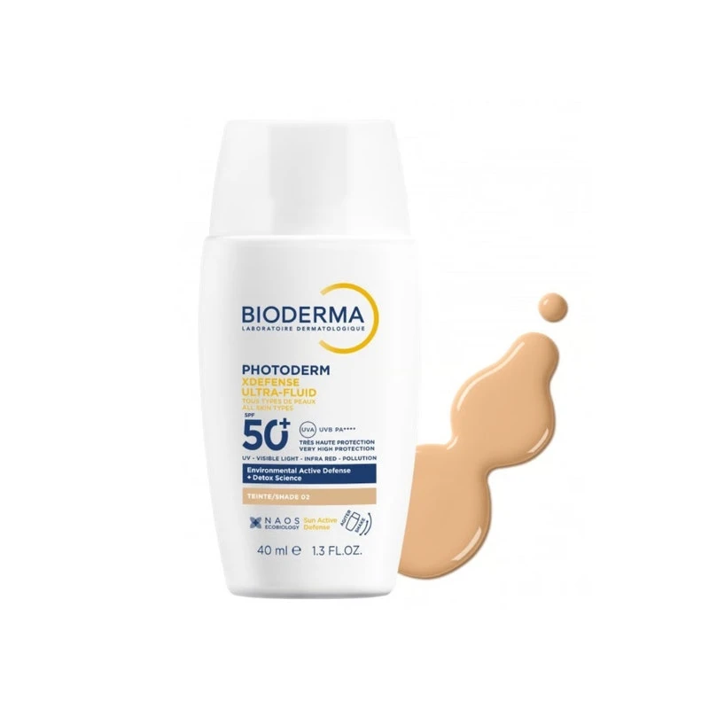 Photoderm X-Defense Ultra-Fluid SPF50+ Claro protector solar facial