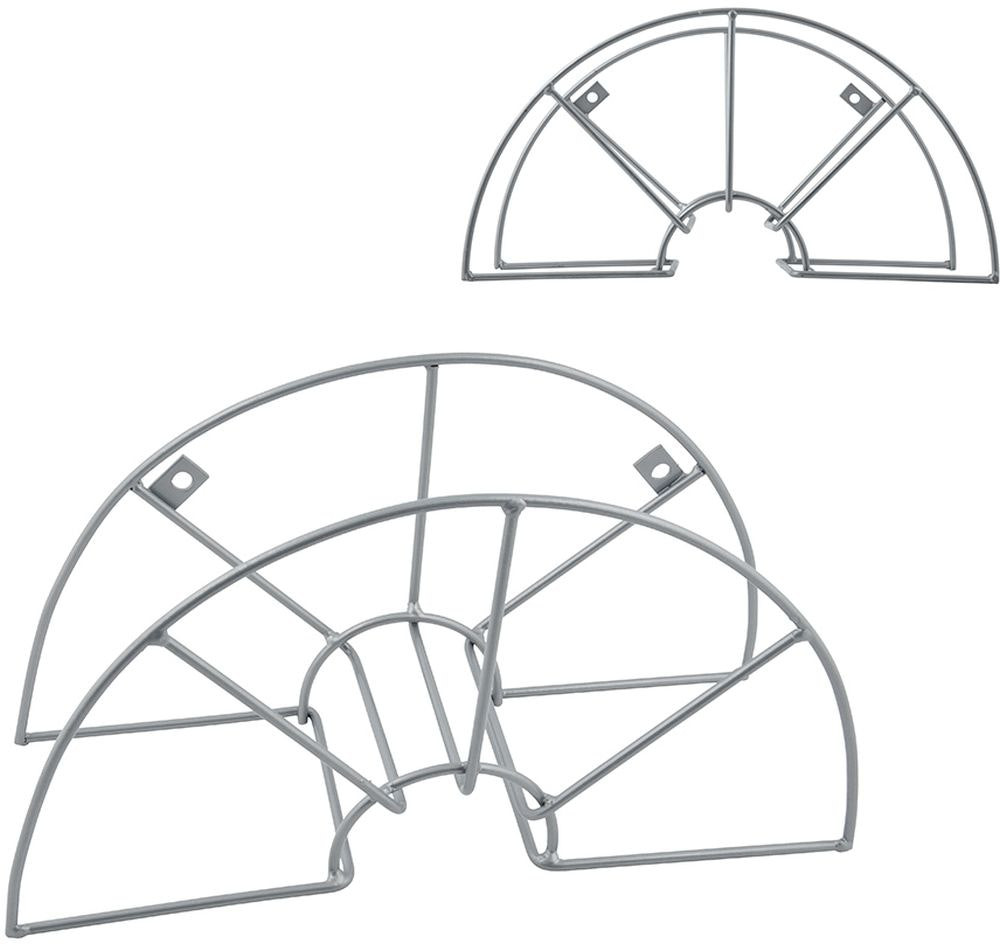 Soporte de pared para manguera arame plastificado