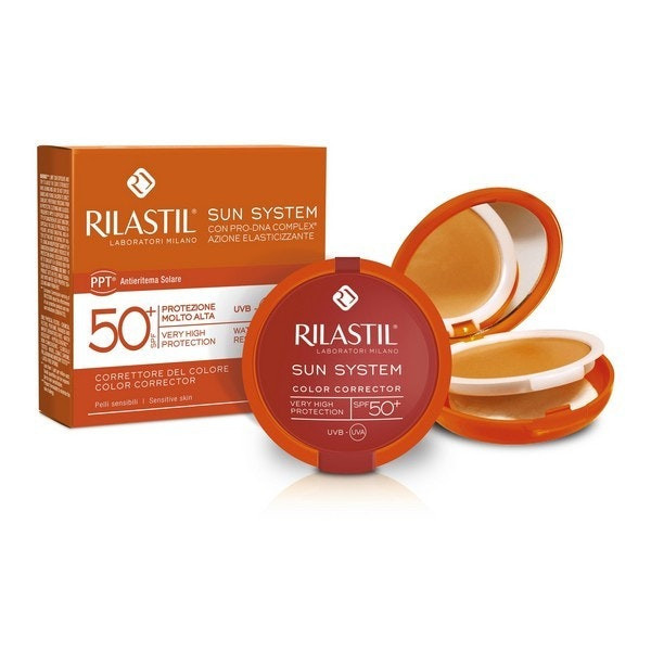 Base compacta cremosa SPF50+ beige
