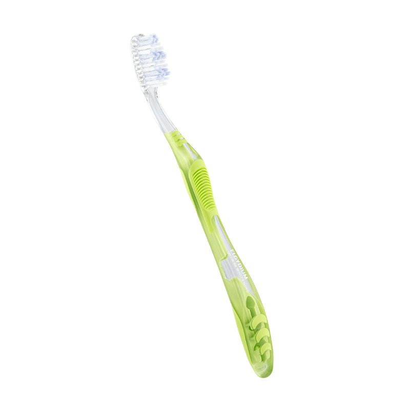 Whitening medium toothbrush with Microball bristles