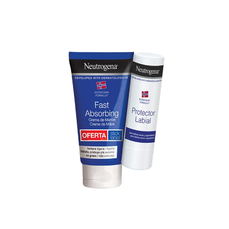 Rapid Absorption Hand Cream + Lip Stick SPF5 pack