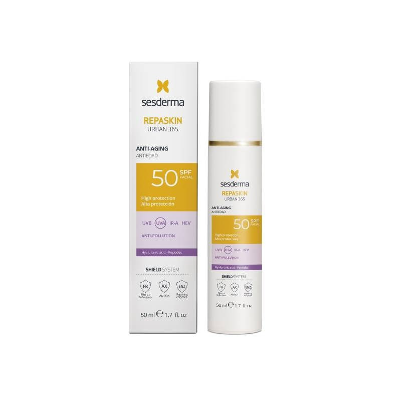 Repaskin Urban 365 Anti-aging SPF50 protector solar facial crema