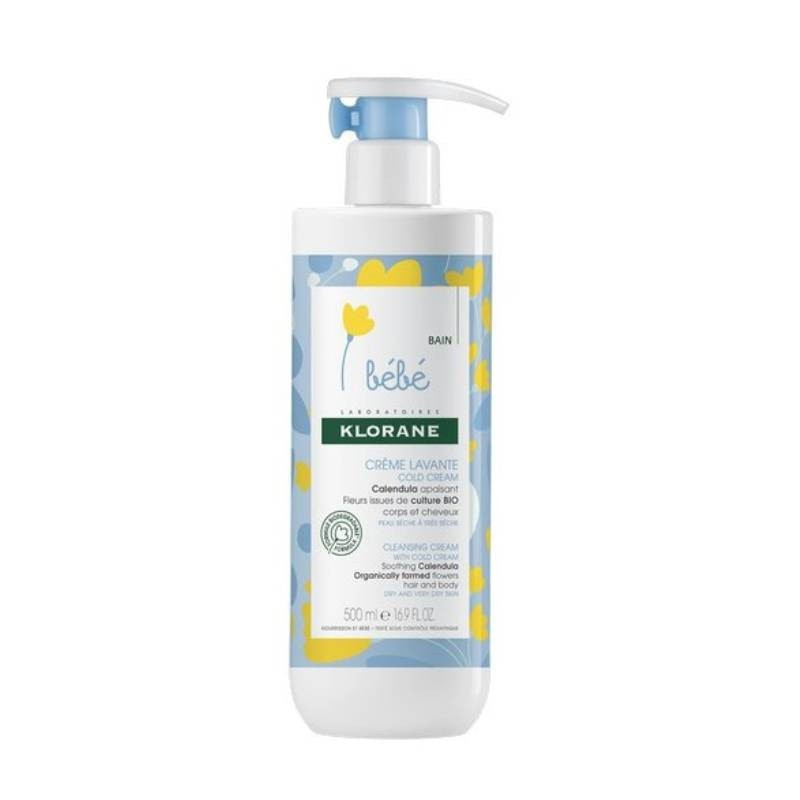 Crema de Limpieza Infantil Cold Cream y Caléndula 500ml