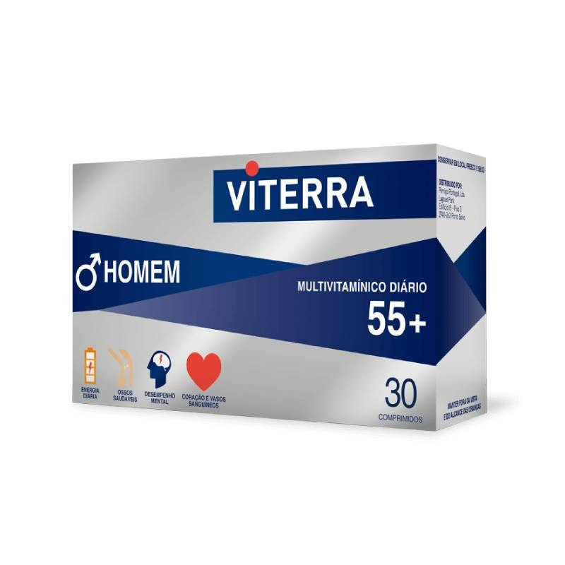 Viterra Hombre 55+ Multivitamínico 30 comprimidos