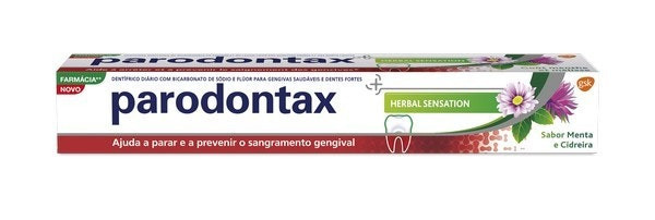 Pasta dental herbal con flúor 75 mL