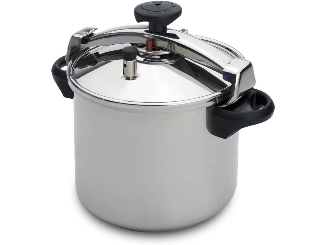 Olla a presión Open Control acero inoxidable 10 L
