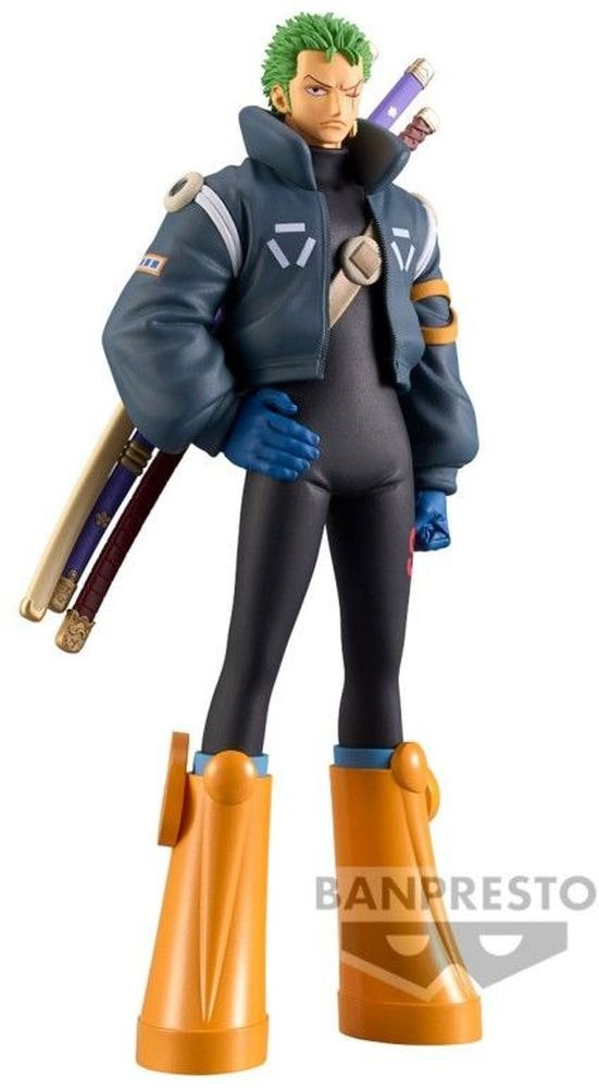 Figura Roronoa Zoro DXF Grand Line Series Egghead - 17 cm