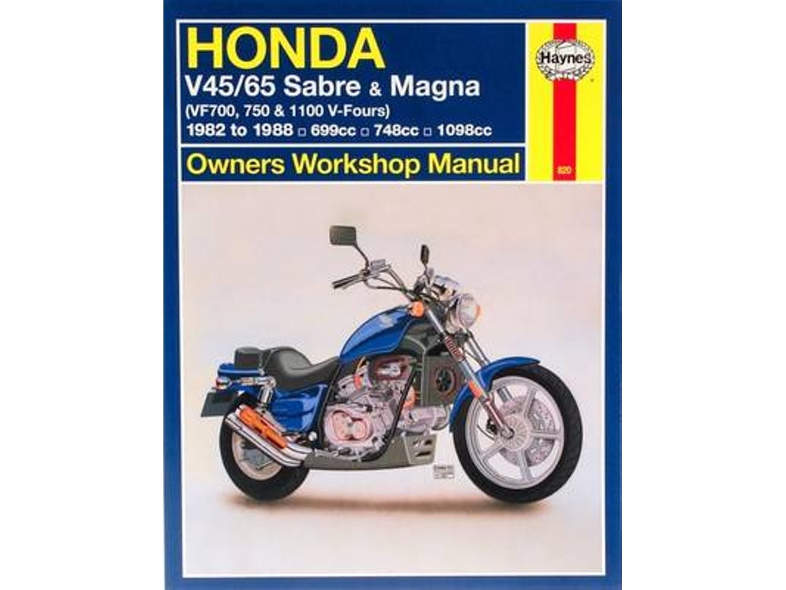 Honda V45/V65 Sabre y Magna de Haynes Publishing (Inglés)
