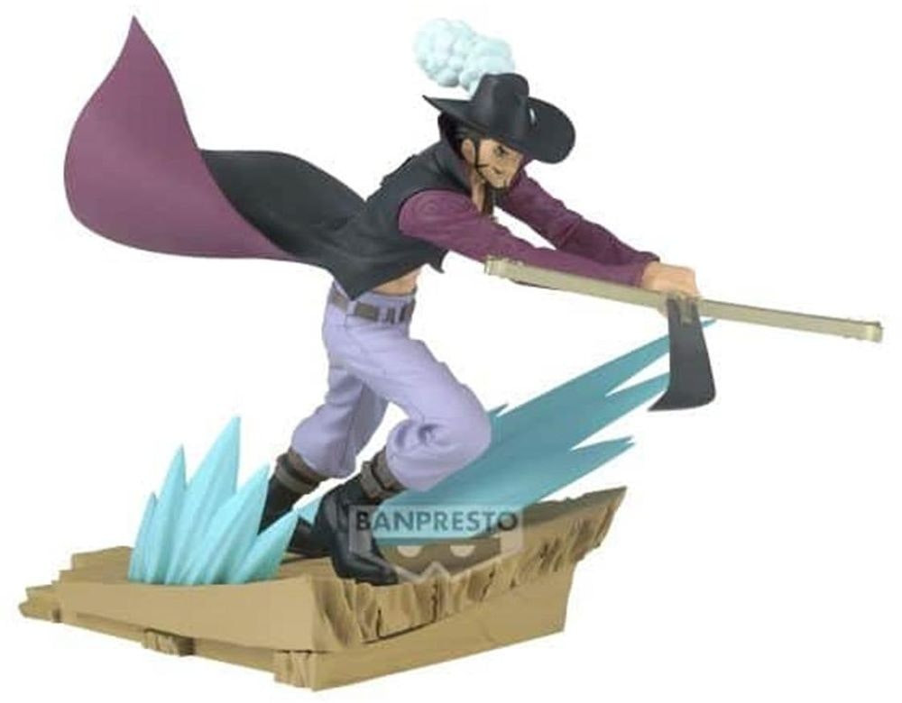 Figura Senkozekkei Dracule Mihawk One Piece 12 cm