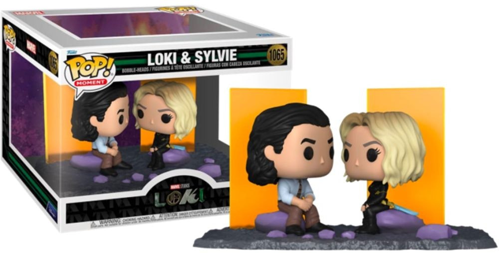 Figura Funko Pop Moments Loki y Sylvie modelo 1065
