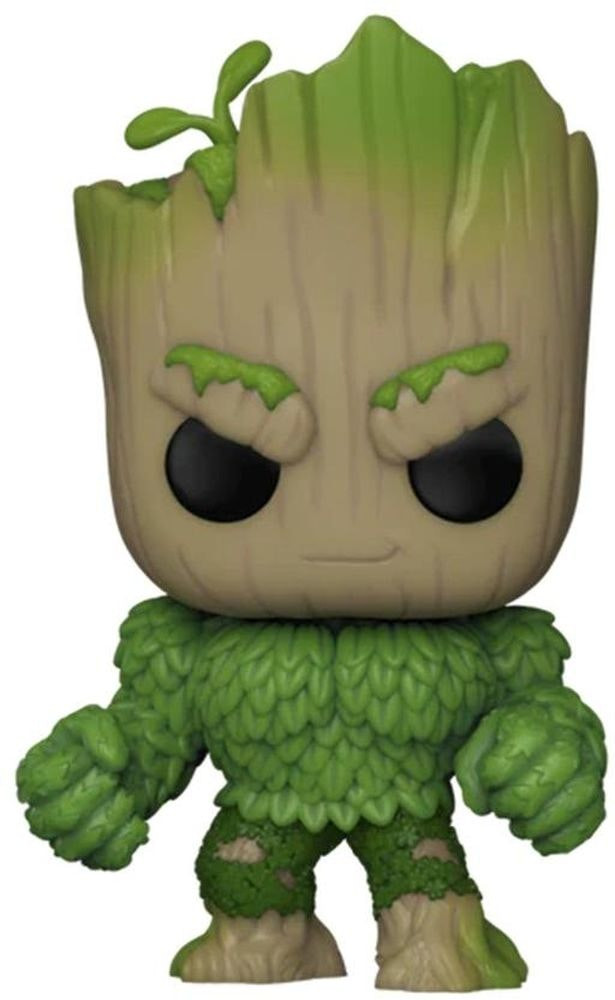 Funko Pop We Are Groot Groot como Hulk 8,2 cm
