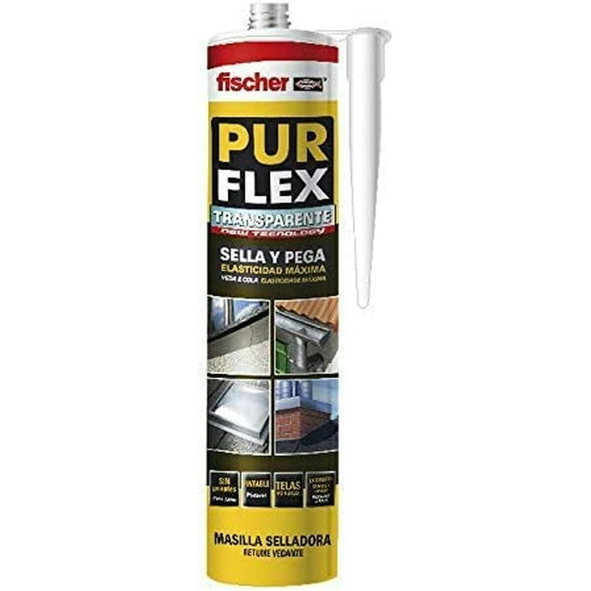 Purflex sellador-adhesivo transparente 310 ml