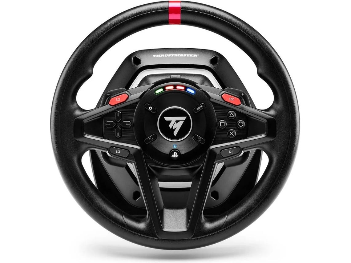T128 Wheel and Pedals compatible with PS5/PS4 PC Black