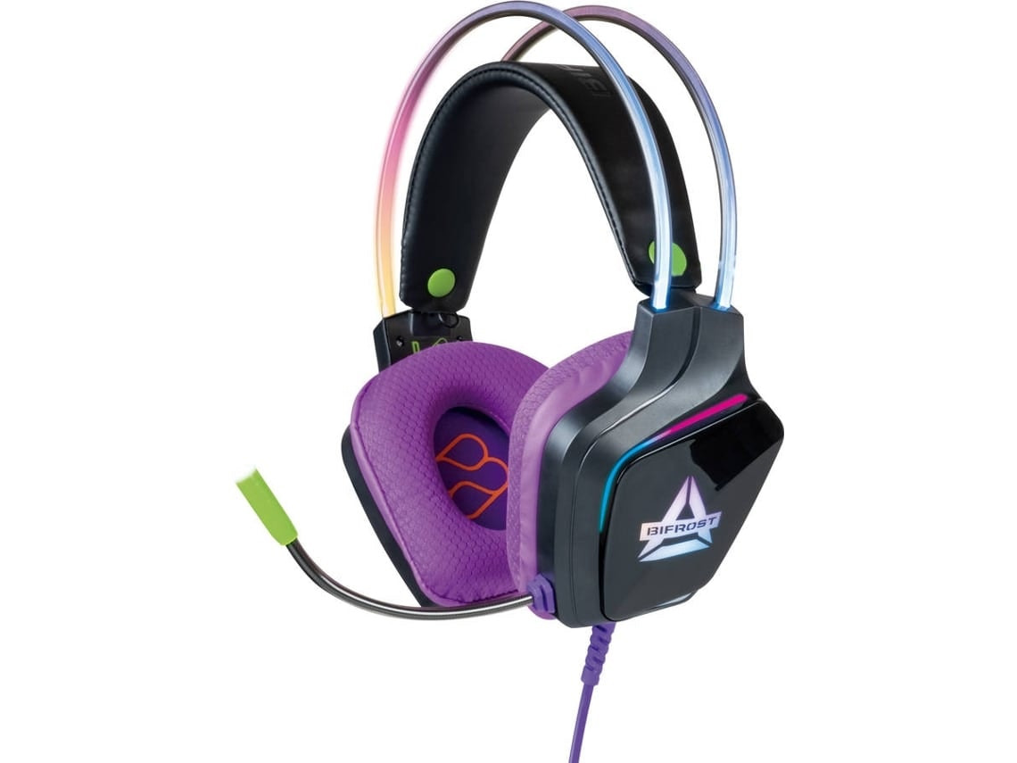 Bifrost FR-TEC FT2022 gaming headset with RGB and flexible microphone