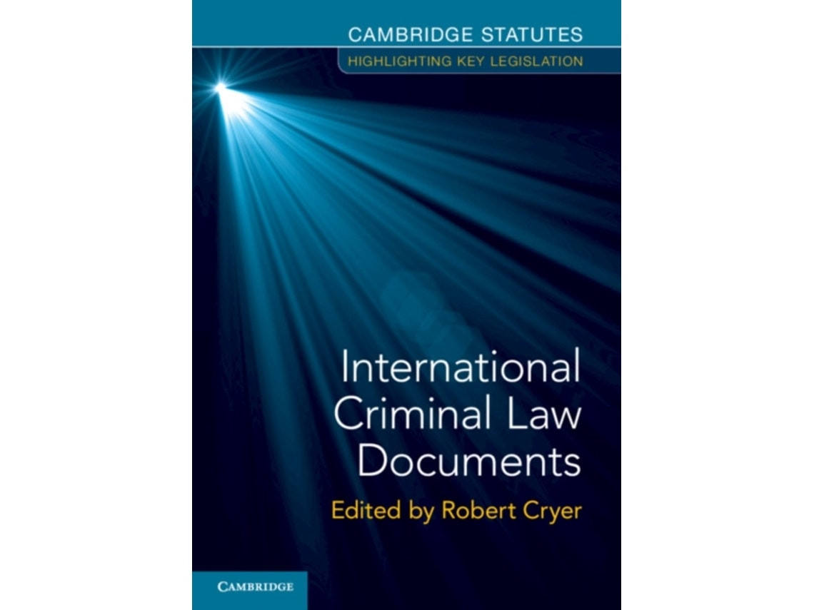 International Criminal Law Documents de Robert Cryer (Inglés)