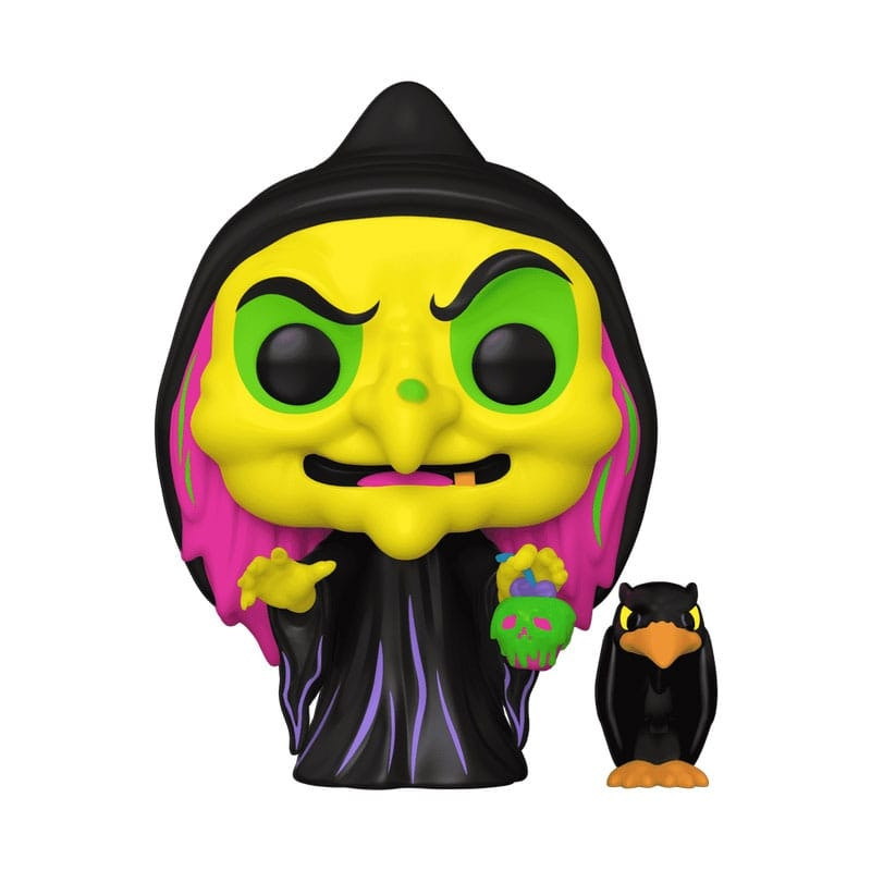 Figura Vinílica POP & Buddy Reina Malvada Disfrazada con Cuervo 9 cm